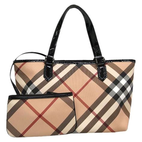 burberry supernova check tote